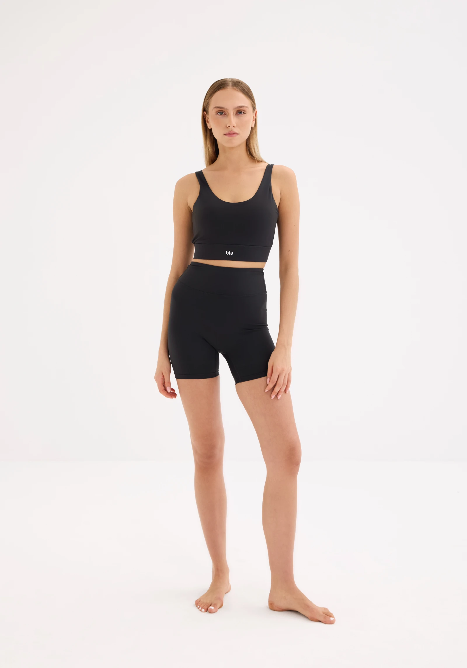 Bia Studios Essentials Bike Shorts in Black – women's activewear Dubai