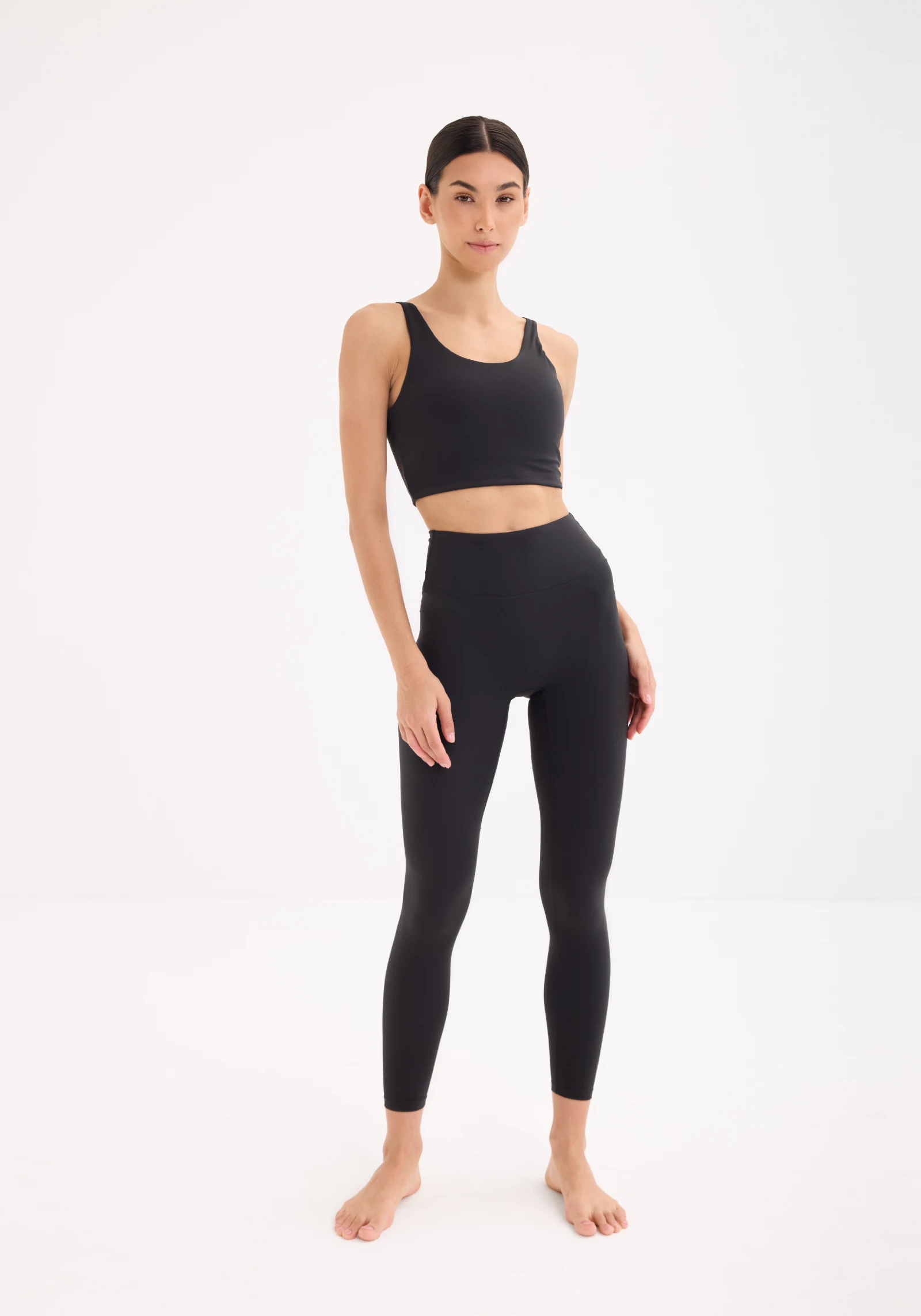 Bia Studios Essentials Classic Sports Bra in Black – women's activewear Dubai