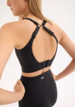 Bia Studios Essentials Support Sports Bra in Black – women's activewear Dubai